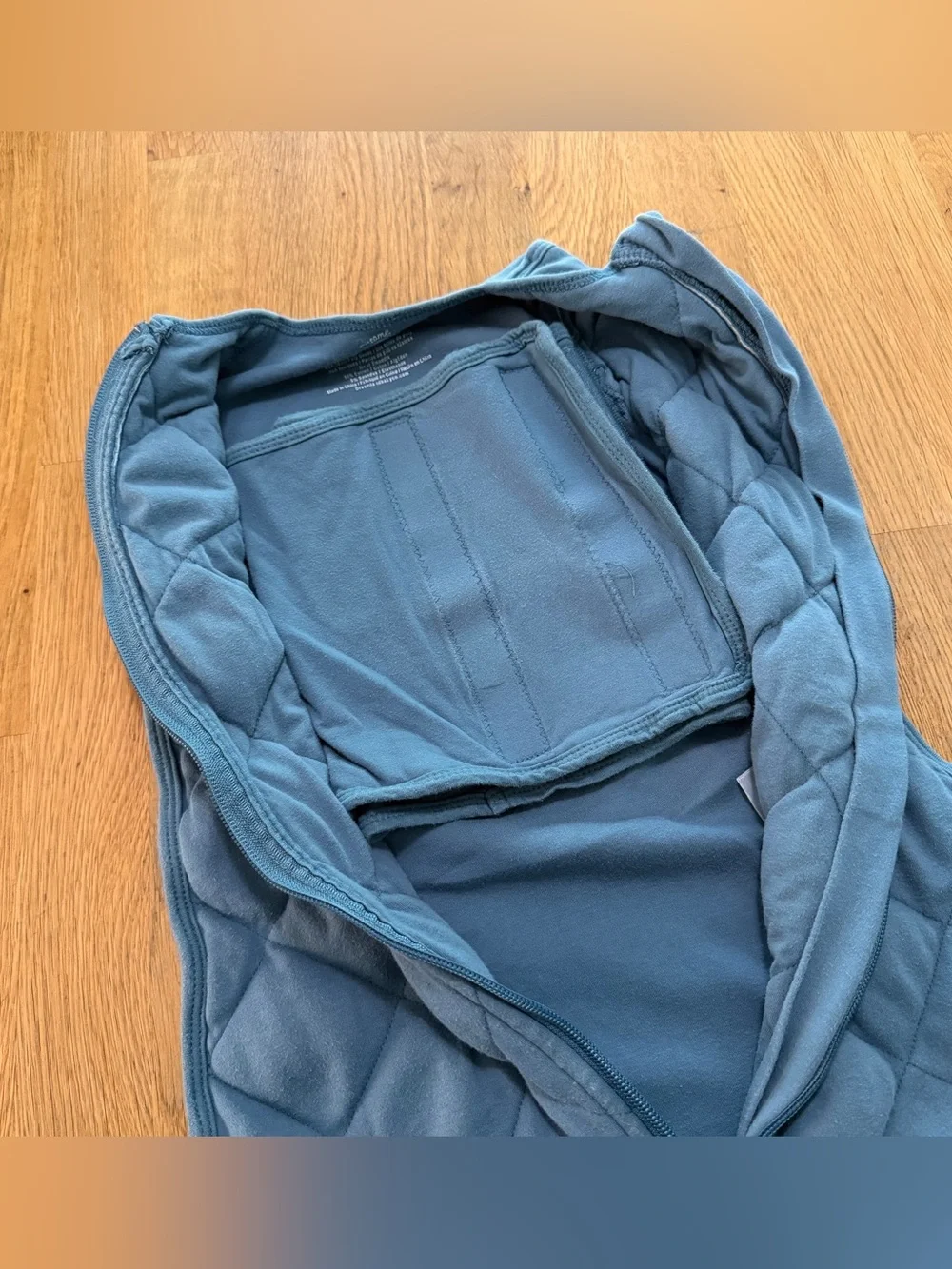 Dreamland Baby 0-6 MONTHS Blue Weighted Swaddle Sleep Sack